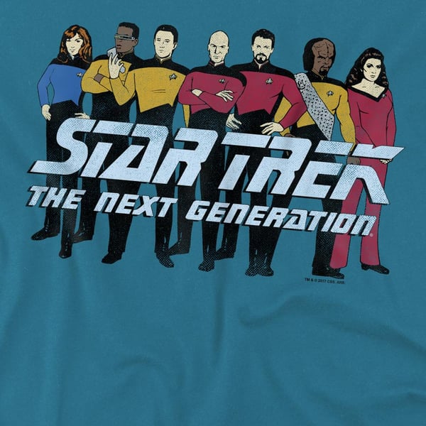 Star Trek Mens Line Up T-Shirt
