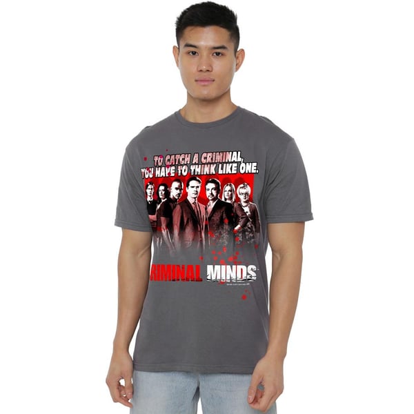 Criminal Minds Mens Think Like One T-Shirt