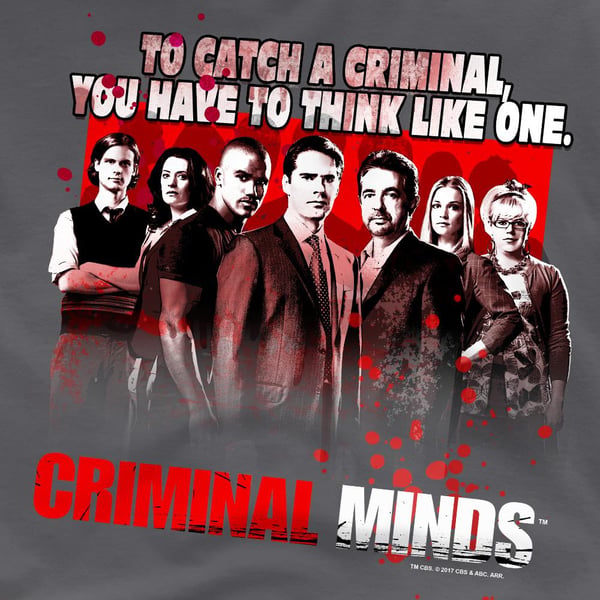 Criminal Minds Mens Think Like One T-Shirt