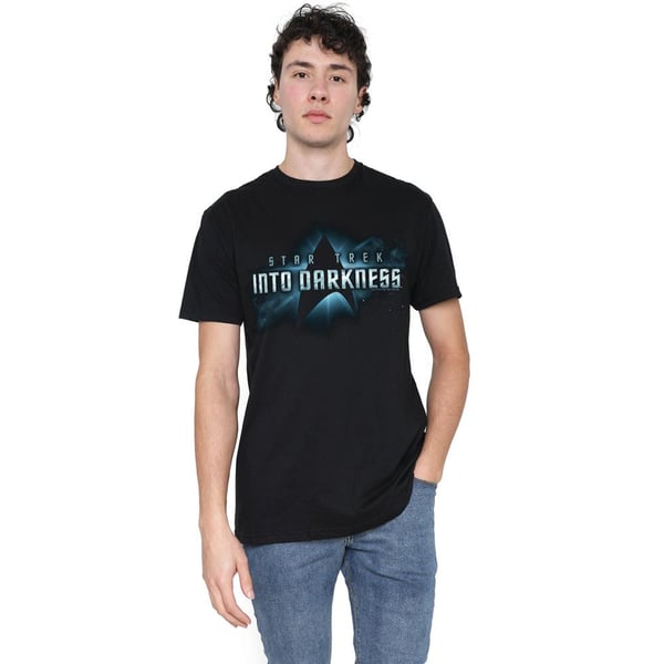 Star Trek: Into Darkness T-shirt med logo til mænd