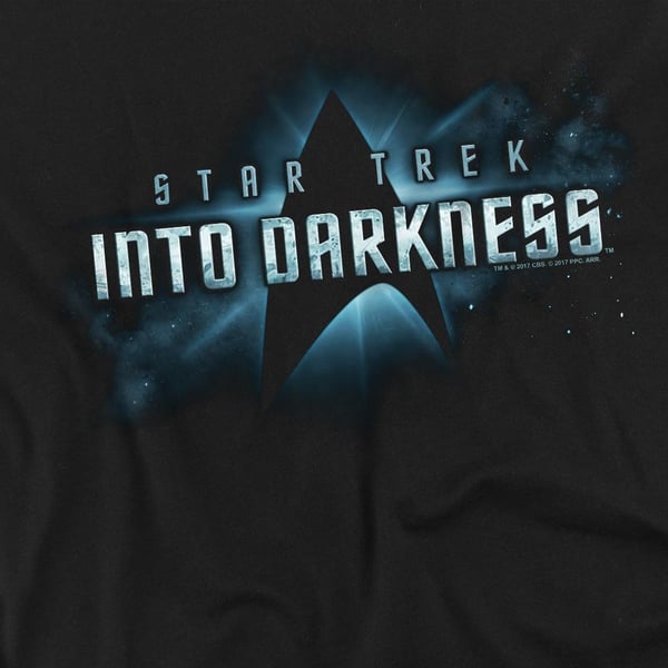 Star Trek: Into Darkness T-shirt med logo til mænd