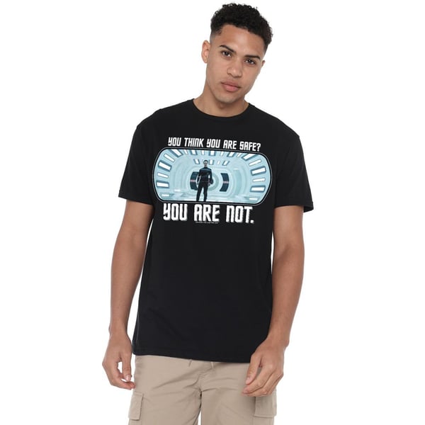 Star Trek: Into Darkness Mens Not Safe T-Shirt