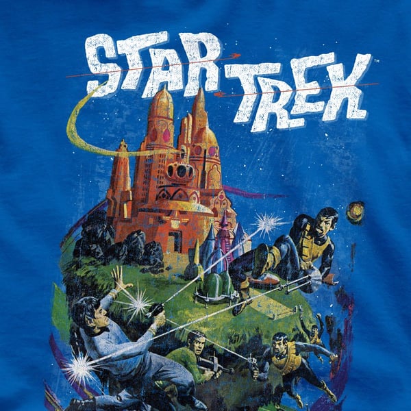 Star Trek Mens Battle Vulcan T-Shirt