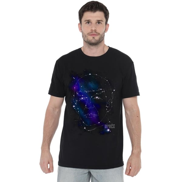 Star Trek Miesten Spock Constellations T-paita
