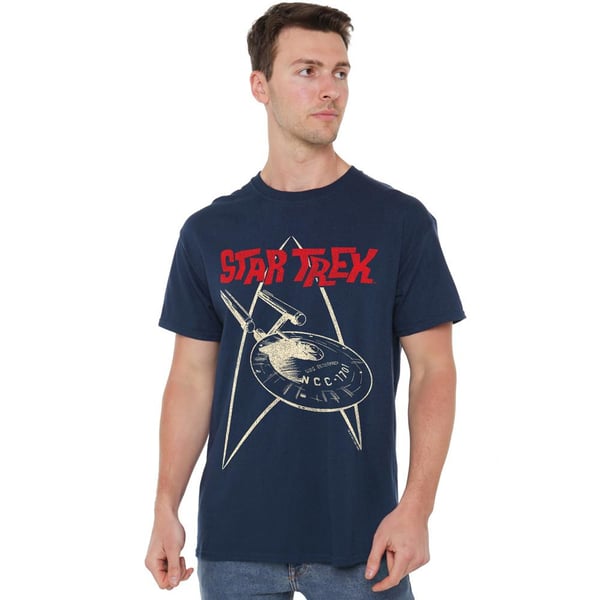 Star Trek Mens Ship Symbol T-Shirt