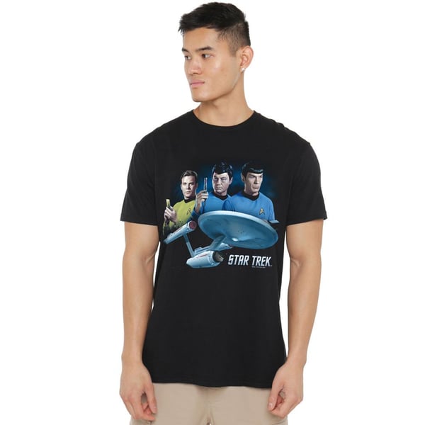 Star Trek Miesten Main Three T-paita