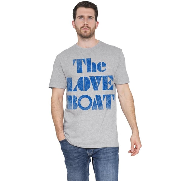 The Love Boat Distressed T-shirt til mænd