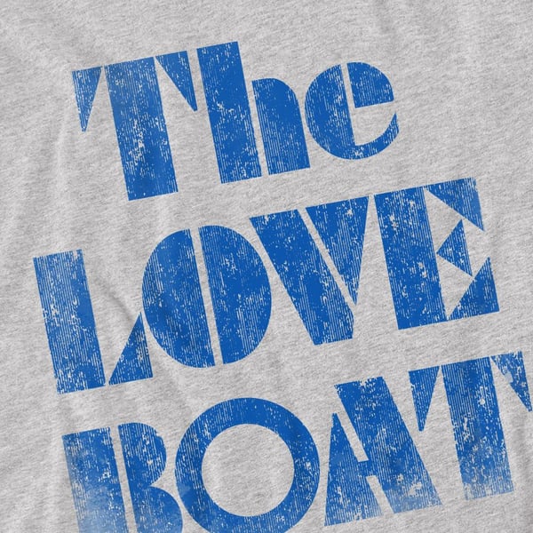 The Love Boat Distressed T-shirt til mænd