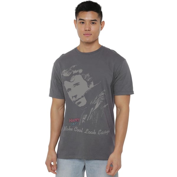 Happy Days Mens Cool The Fonz T-Shirt