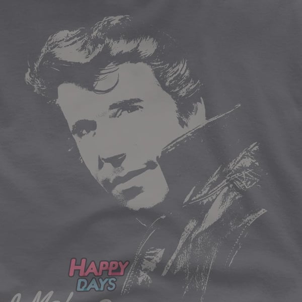 Happy Days Mens Cool The Fonz T-Shirt