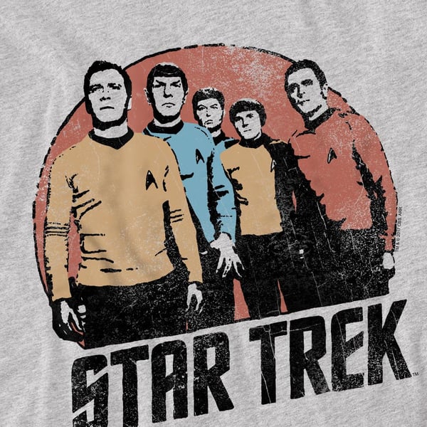 Star Trek Mens Landing Party T-Shirt