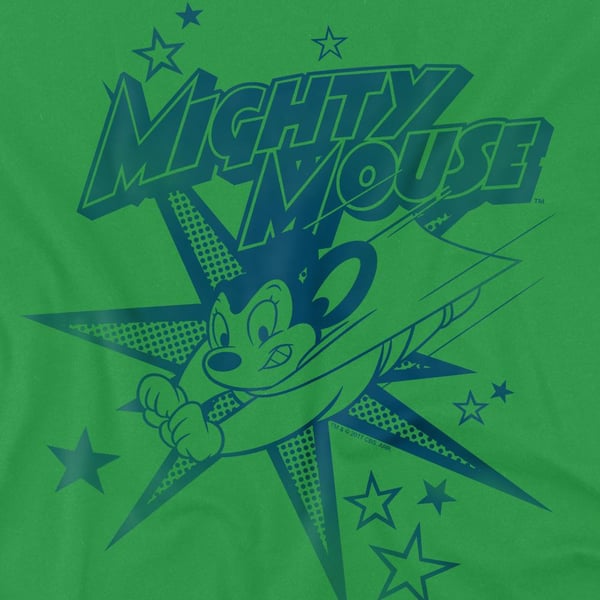 Mighty Mouse T-shirt för män
