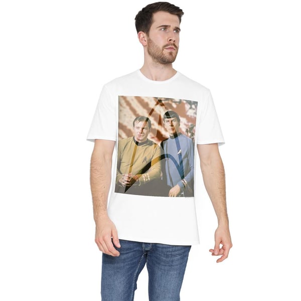 Star Trek Mens Classic Duo T-Shirt