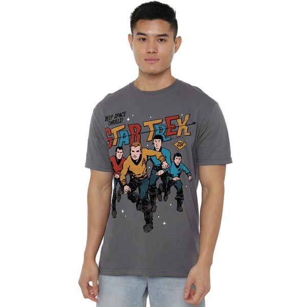 Star Trek Mens Deep Space Thrills T-Shirt