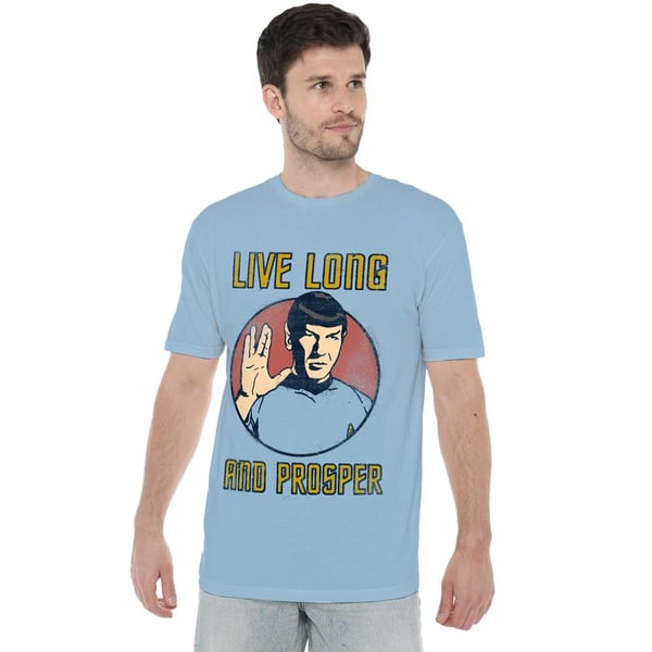 Star Trek miesten pitkäikäinen T-paita