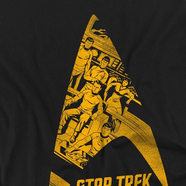 Star Trek Miesten Delta Crew T-paita