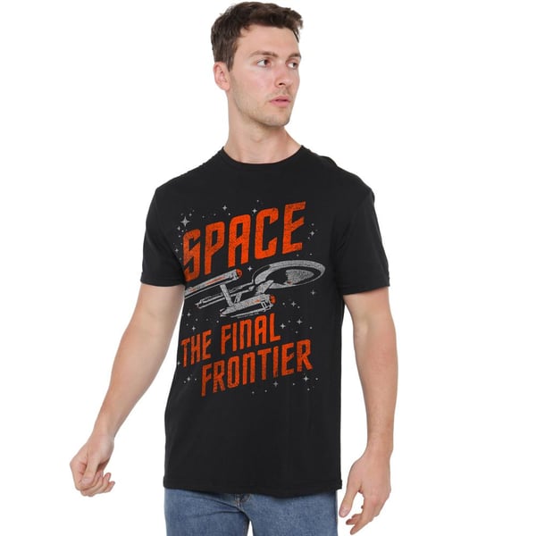 Star Trek Mens Space Travel T-Shirt