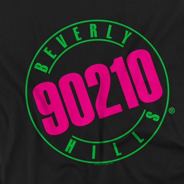 90210 Neon T-shirt til mænd