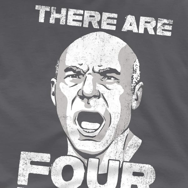 Star Trek Mens Four Lights T-Shirt