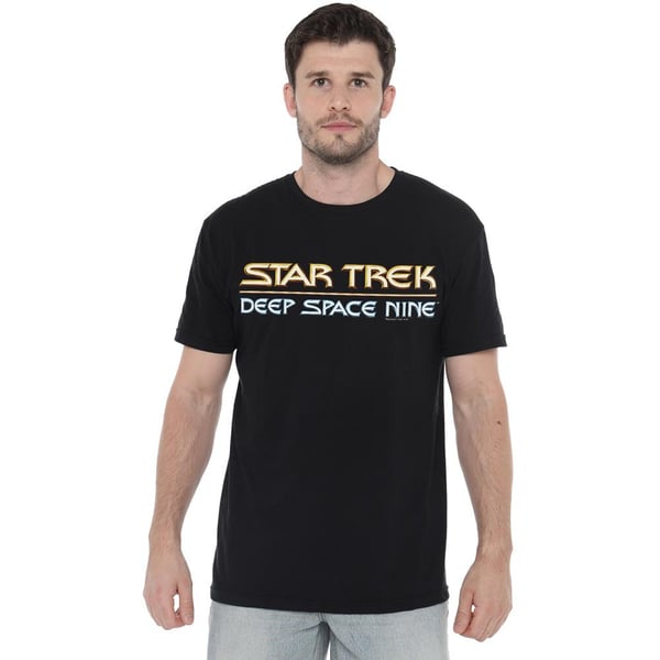 Star Trek Mens Deep Space Nine Logo T-Shirt