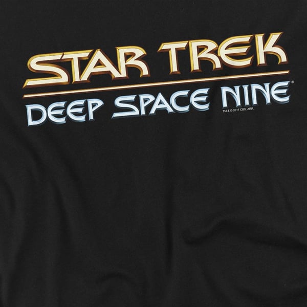 Star Trek Mens Deep Space Nine Logo T-Shirt