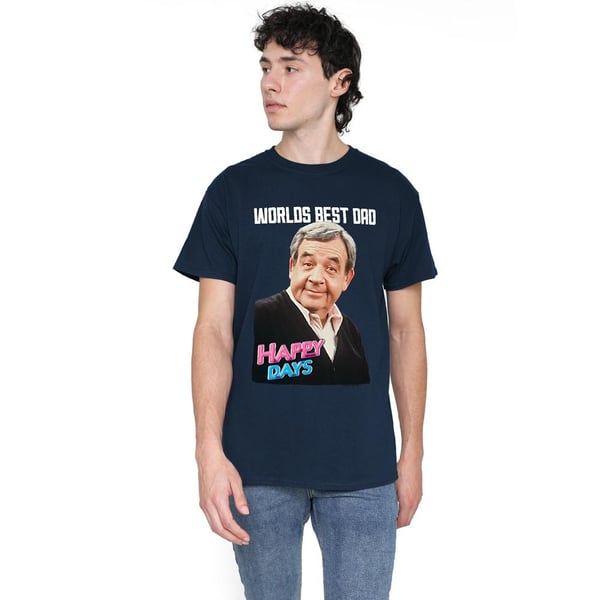 Happy Days Mens Best Dad T-Shirt
