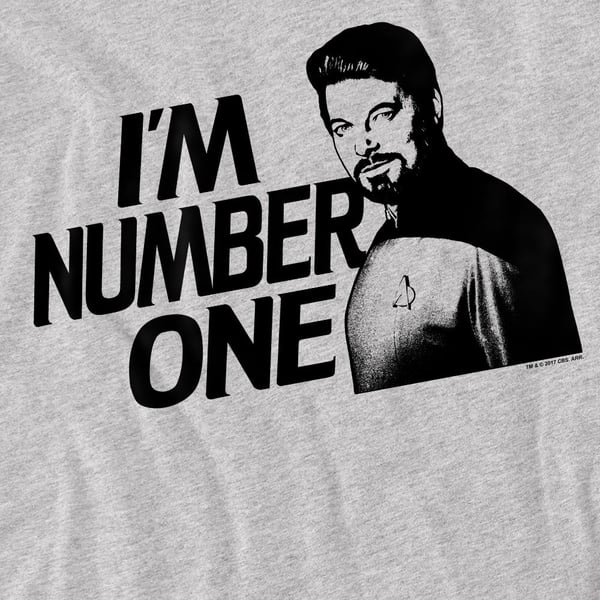 Star Trek Mens I´m Number One T-Shirt
