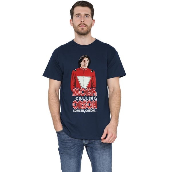 Mork And Mindy Mens Come in Orson T-Shirt