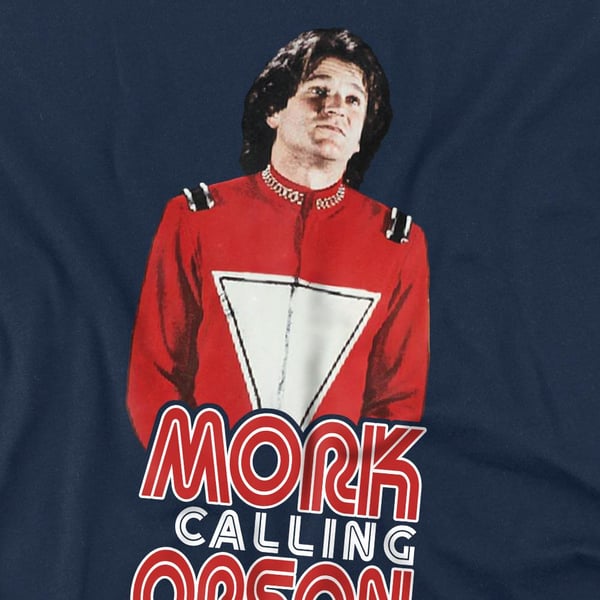 Mork And Mindy Mens Come in Orson T-Shirt