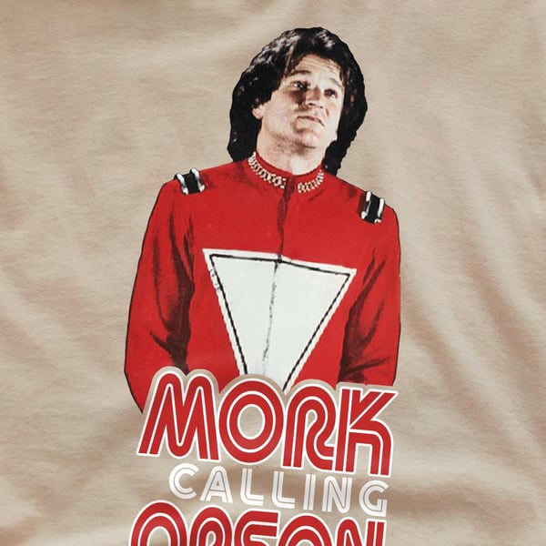 Mork And Mindy Mens Come in Orson T-Shirt