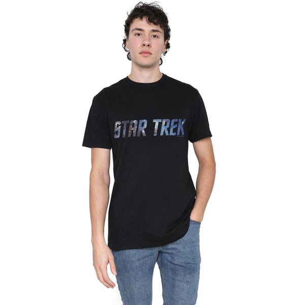 Star Trek Mens Space Logo T-Shirt