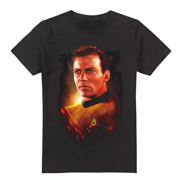 Star Trek: The Original Series miesten eeppinen kapteeni Kirkin T-paita