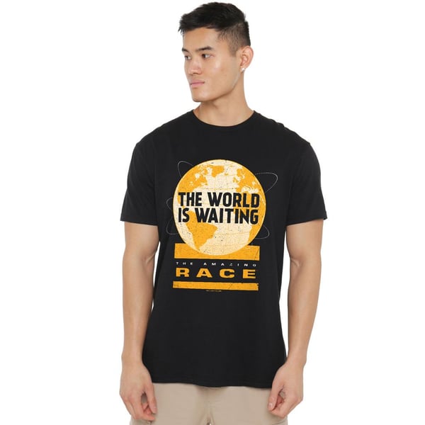 The Amazing Race Miesten Waiting World T-paita