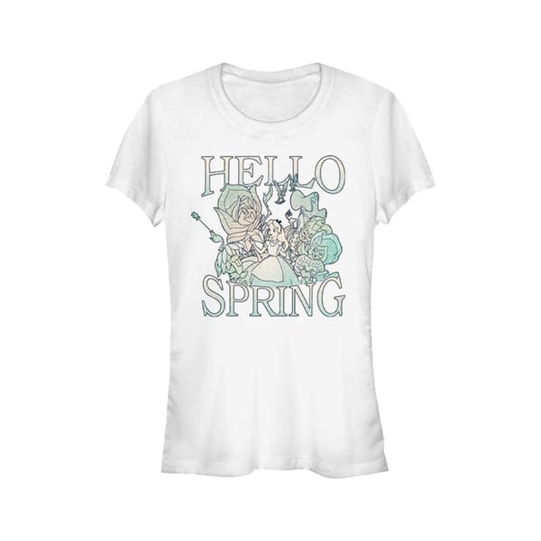 Alice In Wonderland Womens/Ladies Classic Alice Spring T-Shirt