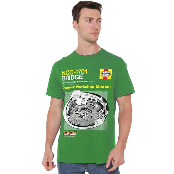 Star Trek Mens Bride Manual T-Shirt