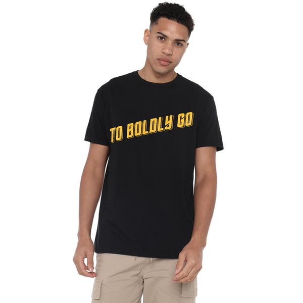 Star Trek Mens Boldly Go T-Shirt