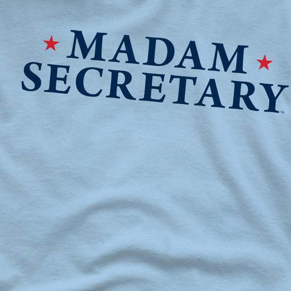 Madam Secretary Mens 2 Logo T-Shirt