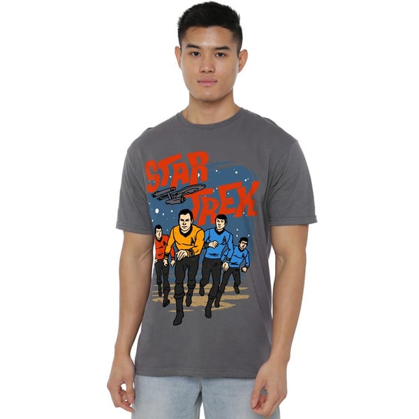 Star Trek Mens Run Forward T-Shirt