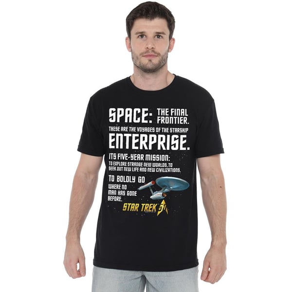 Star Trek Miesten Intro T-paita