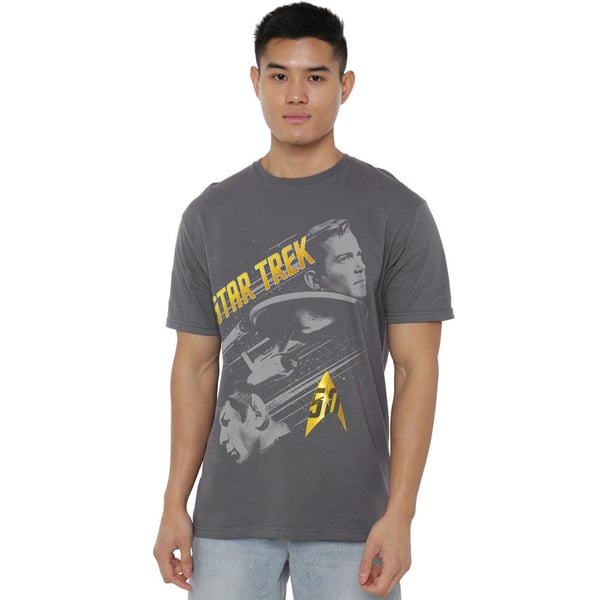 Star Trek Mens 50 Year Frontier T-Shirt