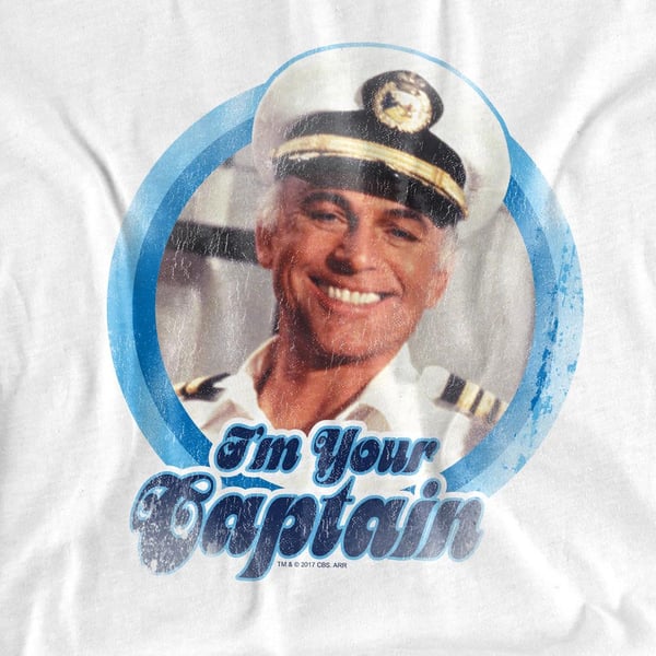 The Love Boat Mens I´m Your Captain T-Shirt