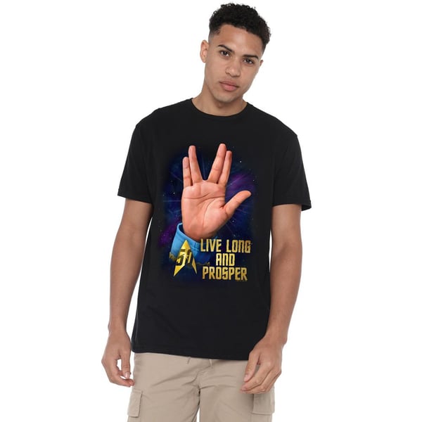Star Trek Mens LLAP 50 T-Shirt