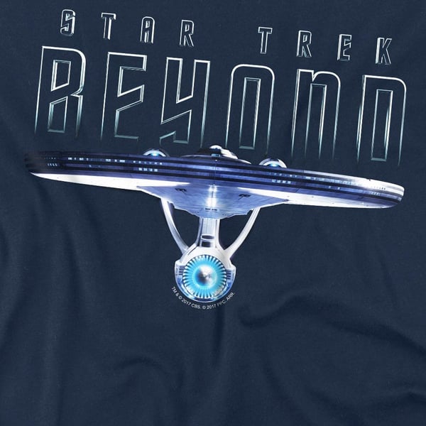 Star Trek Beyond Miesten Enterprise Beyond T-paita
