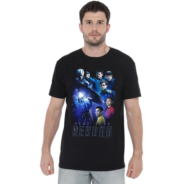 Star Trek Beyond Miesten Cast T-paita