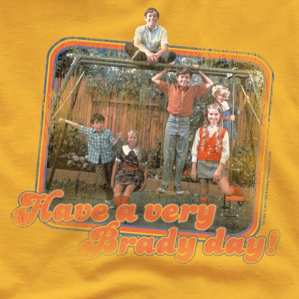 The Brady Bunch Mens Have a Very Brady Day! T-Shirt