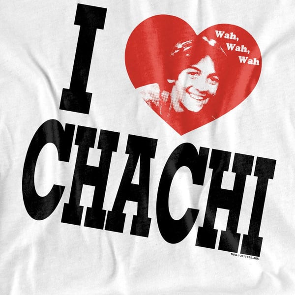 Happy Days Mens I Heart Chachi T-Shirt