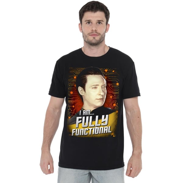 Star Trek Miesten Täysin Toimiva T-paita