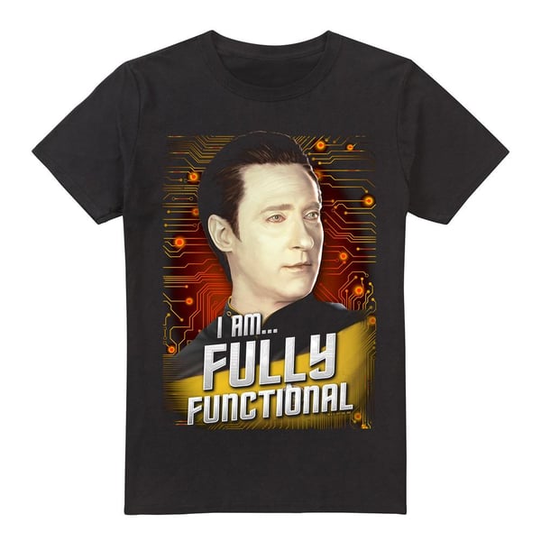 Star Trek Mens Fully Functional T-Shirt
