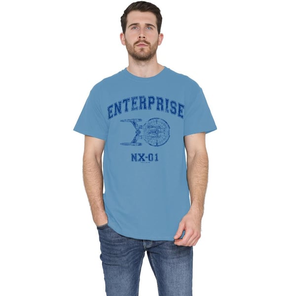 Star Trek Mens Enterprise Athletic T-Shirt