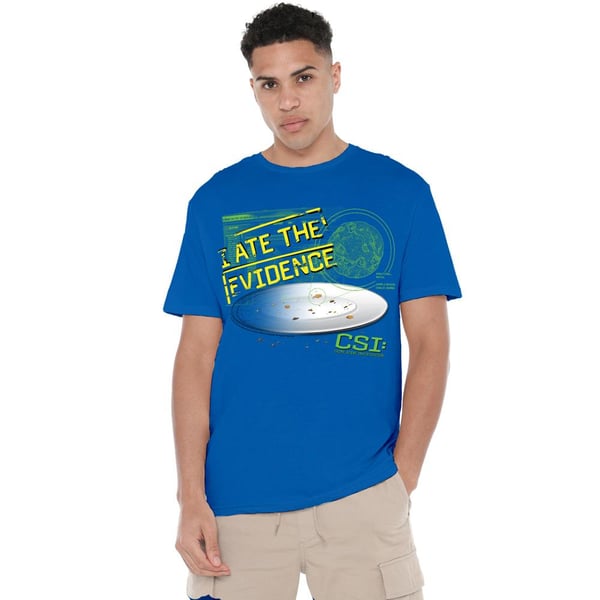 CSI Mens I Ate the Evidence T-Shirt